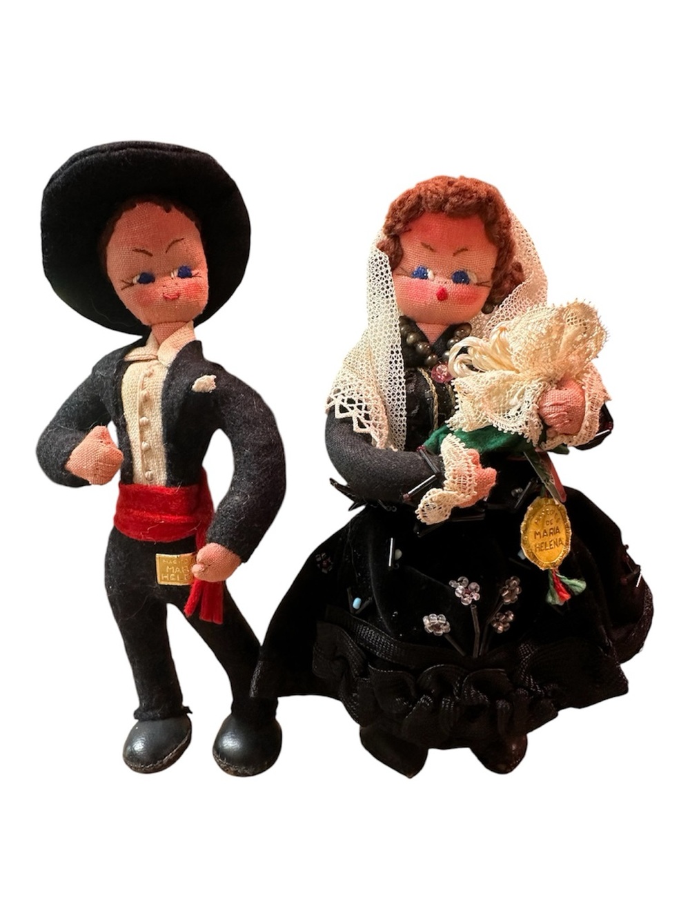 Vintage Maria Helena Portuguese Folk Dolls
